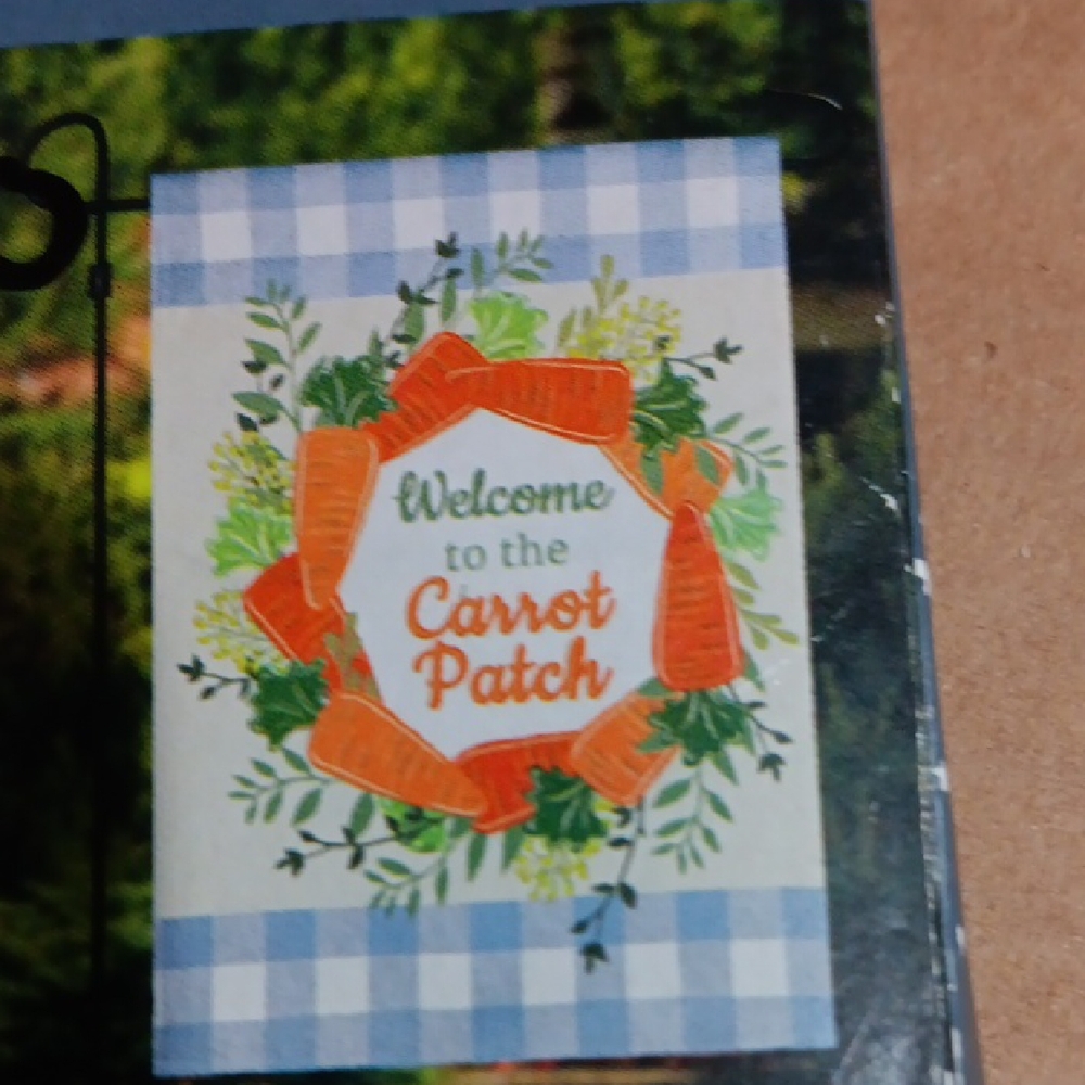 Welcome to the Carrot Patch Flag